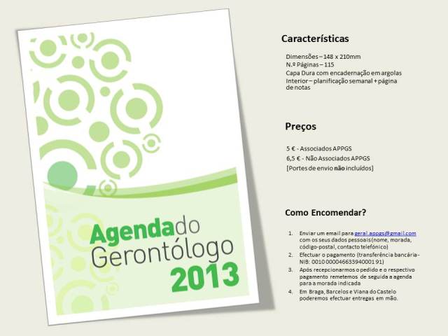 Agenda do Gerontologo 2013